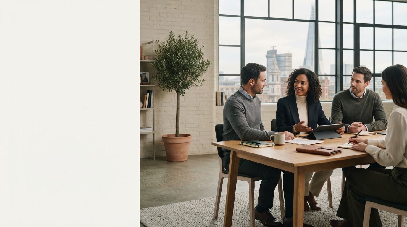 HonstBuy AI-informed strategy dashboard imagery representing data-led financial planning